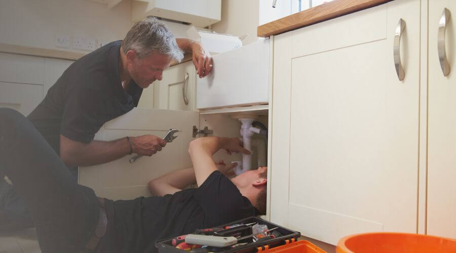 Professional burst pipe repair services in Montgomery, MI